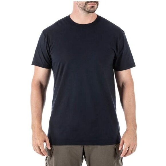 5:11 TACTICAL Men's Navy Bue Utili T Crew Neck Tee sz L - Picture 1 of 6